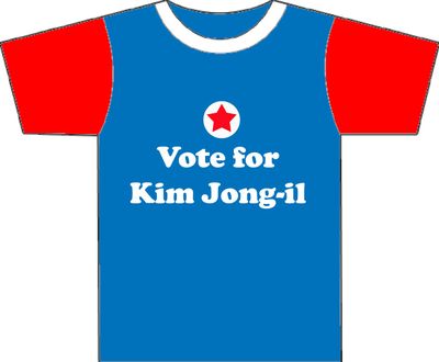 Vote for Kim Jong-il