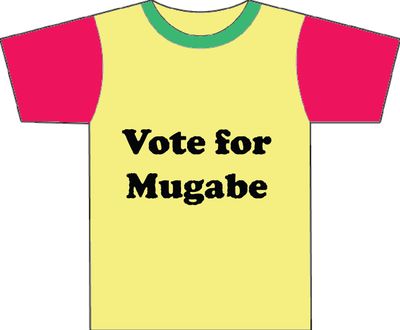 Vote for Mugabe